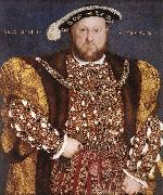 HOLBEIN, Hans the Younger, Portrait of Henry VIII dg
